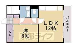 アペルタス 1LDKの間取図画像
