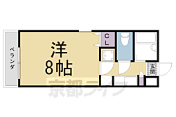 中井マンション新烏丸 1階/102