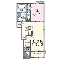 モデルノIV 104 ｜ 茨城県取手市谷中42-1（賃貸アパート1LDK・1階・50.01㎡） その2