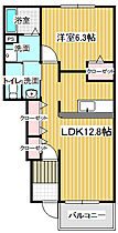 ヴィラブリーゼＡ 102 ｜ 茨城県取手市井野台2丁目10-19（賃貸アパート1LDK・1階・46.49㎡） その2