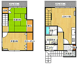 コーポ佐藤 202 ｜ 茨城県取手市井野台5丁目8-23（賃貸アパート2LDK・2階・55.00㎡） その2