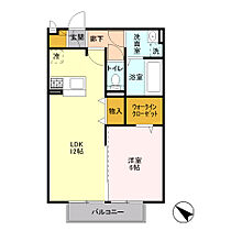 ベルソフィアC 202 ｜ 茨城県取手市藤代南2丁目3-1（賃貸アパート1LDK・2階・45.04㎡） その2