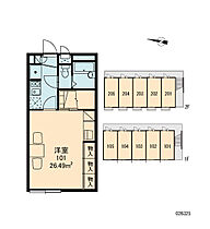 レオパレス吉春II 102 ｜ 茨城県守谷市薬師台7丁目27-1（賃貸アパート1K・1階・26.49㎡） その3