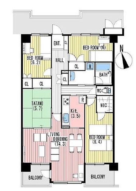 ○間取図○