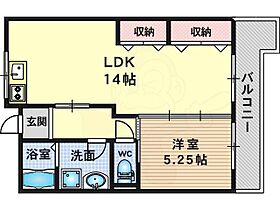 フラットエイト  ｜ 京都府京都市西京区桂徳大寺北町（賃貸マンション1LDK・2階・52.26㎡） その2