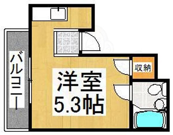 ハイツサンエー ｜京都府京都市南区唐橋堂ノ前町(賃貸マンション1K・4階・16.30㎡)の写真 その2