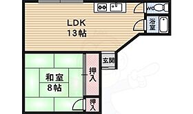 ラポーラクローデュ  ｜ 京都府京都市西京区大枝沓掛町（賃貸マンション1LDK・3階・52.60㎡） その2