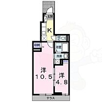 カーサアルドーレ1  ｜ 京都府京都市伏見区深草大亀谷東久宝寺町（賃貸アパート2K・1階・40.29㎡） その2