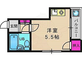 京都府向日市寺戸町二枚田（賃貸マンション1R・2階・16.00㎡） その2