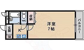 第7レジデンス春田桂坂  ｜ 京都府京都市西京区大枝沓掛町（賃貸マンション1K・3階・23.00㎡） その2