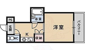 京都府京都市伏見区深草西浦町１丁目（賃貸マンション1K・4階・22.00㎡） その2