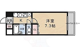 エル・カーサー  ｜ 京都府京都市右京区太秦上ノ段町（賃貸マンション1K・5階・22.27㎡） その2