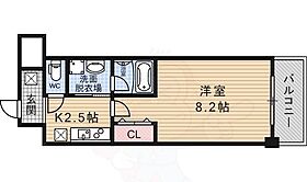 京都府京都市下京区材木町（賃貸マンション1K・6階・24.98㎡） その2