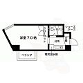 山科SQUARE2階3.7万円