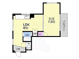 マウンテンヴィレッジ 1LDKの間取図画像
