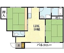 セトラファースト 2LDKの間取図画像