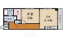 レジデンス雅都 1LDKの間取図画像