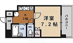 セント綾大宮 ワンルームの間取図画像