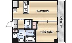 アーティクルズ 1LDKの間取図画像