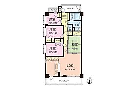 コスモ市川東アヴァンタージュ 4LDKの間取図画像