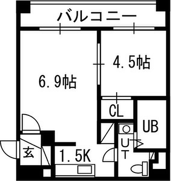 Ｓ－ＦＯＲＴ北円山 00304｜北海道札幌市中央区北四条西20丁目(賃貸マンション1LDK・3階・31.36㎡)の写真 その2