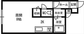 中の島コスモハイツ 00401 ｜ 北海道札幌市豊平区中の島一条4丁目3-15（賃貸マンション1K・4階・23.43㎡） その2