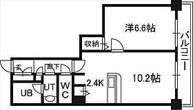 ＰＲＩＭＥ　ＵＲＢＡＮ札幌　ＲＩＶＥＲ　ＦＲＯＮＴ 01802 ｜ 北海道札幌市中央区南九条西1丁目1-1（賃貸マンション1LDK・18階・44.69㎡） その2