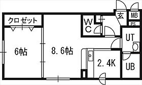 コンフォート18 00102 ｜ 北海道札幌市豊平区豊平四条7丁目4番31号（賃貸マンション1LDK・1階・38.40㎡） その2