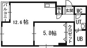 ハウスオブリザ南9条 00505 ｜ 北海道札幌市中央区南九条西6丁目1番8号（賃貸マンション1LDK・5階・40.36㎡） その2