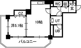 ＰＲＩＭＥ　ＵＲＢＡＮ札幌　ＲＩＶＥＲ　ＦＲＯＮＴ 02608 ｜ 北海道札幌市中央区南九条西1丁目1-1（賃貸マンション1LDK・26階・40.29㎡） その2