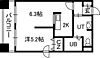 LEE豊平3条6階4.8万円