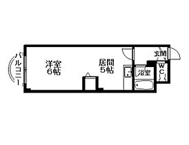 ウィングス札幌 00402 ｜ 北海道札幌市北区北十九条西6丁目1番36号（賃貸マンション1DK・4階・24.63㎡） その2