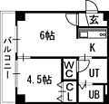 シティテラス南5条2階5.5万円