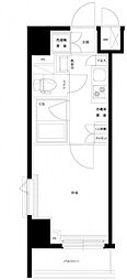 ルーブル羽田西 1Kの間取図画像