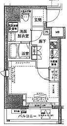 アイル大森壱番館 1Kの間取図画像
