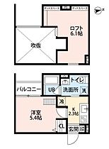 兵庫県尼崎市瓦宮１丁目（賃貸アパート1K・1階・20.02㎡） その2