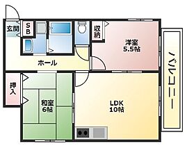 メゾン北野  ｜ 兵庫県尼崎市南塚口町８丁目（賃貸アパート2LDK・2階・52.00㎡） その2