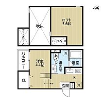 兵庫県尼崎市大物町１丁目（賃貸アパート1R・2階・19.42㎡） その2