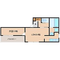 Grande東本町  ｜ 兵庫県尼崎市東本町３丁目（賃貸アパート1LDK・3階・36.01㎡） その2