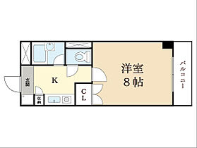 モリスワン 112 ｜ 京都府京田辺市河原受田56（賃貸マンション1K・1階・24.37㎡） その2