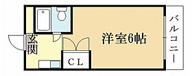 ボーン宇治II号館  ｜ 京都府宇治市羽拍子町（賃貸マンション1K・5階・18.41㎡） その2