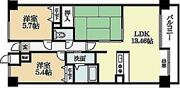 グランK'S 3LDKの間取図画像