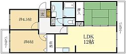ハイランドヒル一里山 3LDKの間取図画像