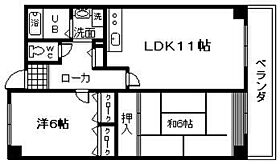 ドエル岸和田  ｜ 大阪府岸和田市南上町1丁目（賃貸マンション2LDK・3階・57.60㎡） その2