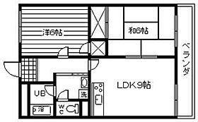 シャトレー小松里  ｜ 大阪府岸和田市小松里町（賃貸マンション2LDK・3階・47.38㎡） その2