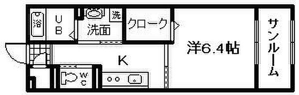 フローラル ｜大阪府岸和田市土生町(賃貸アパート1K・1階・32.07㎡)の写真 その2