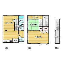 大阪府岸和田市春木宮川町（賃貸テラスハウス2LDK・1階・70.83㎡） その2