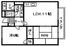 大阪府岸和田市下池田町1丁目（賃貸マンション2LDK・2階・52.17㎡） その2