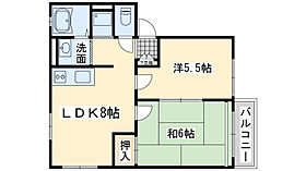 Ｋハイム  ｜ 大阪府岸和田市春木中町（賃貸アパート2LDK・1階・41.00㎡） その2