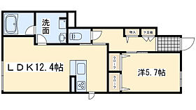 大阪府貝塚市堀3丁目（賃貸アパート1LDK・1階・48.47㎡） その2